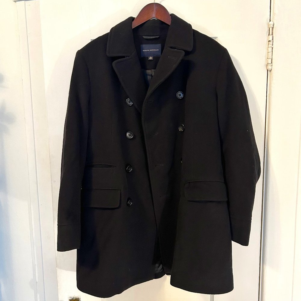 Banana Republic Wool Blend Pea Coat